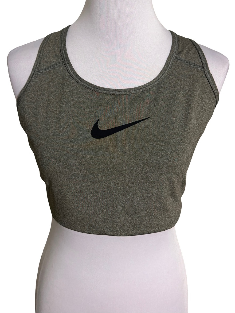 Nike Sports Bra Olive Gray Size 1X